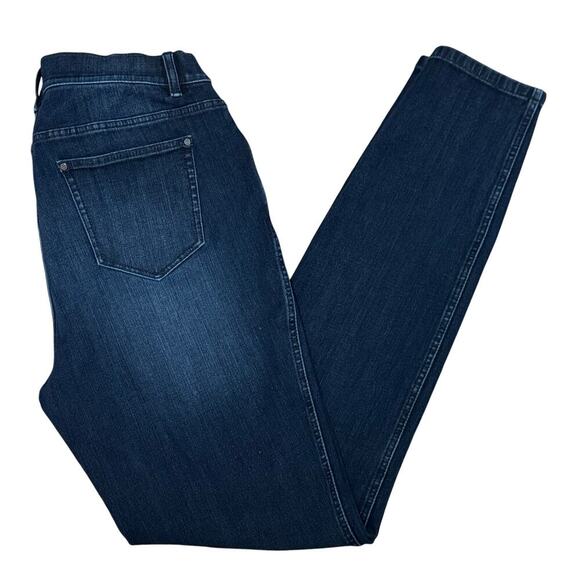 Lafayette 148 Mercer Skinny Jeans – Dark Wash | Size 4 - Picture 4 of 6